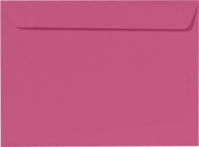 LUXPaper 9 x 12 Booklet Envelopes in Magenta Pink - 500 Pack