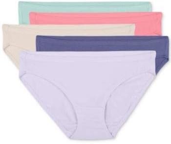 Soft & Comfortable Microfiber Bikini Panties x5