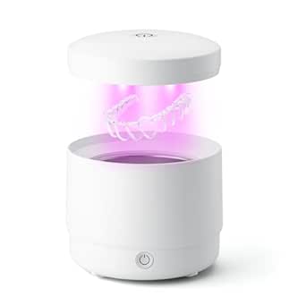 Ultrasonic Retainer Cleaner for Dental Appliances and Jewelry