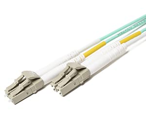 LC-LC OM3 Fiber Patch Cable for 10Gb Networking 50/125m