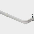 Heavy Duty Single Adjustable Curtain Rod 48ft - 86ft - Easy Install