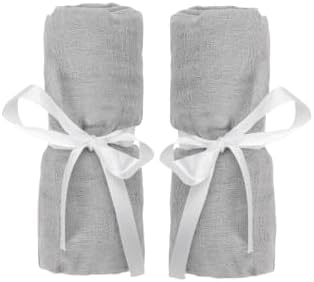 Newton Baby Fitted Sheets for Travel Crib & Play Yard 2-Pack