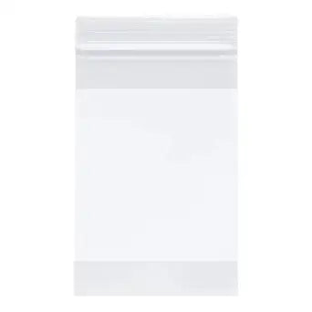 Plymor Heavy Duty Plastic Reclosable Zipper Bags for Storage
