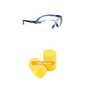 Bundle of 3M Safety Glasses and Ear Plugs - Anti-Fog, High NRR