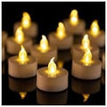 LED Tea Lights Candles 200Pack Flameless Tea Lights - Long Lasting
