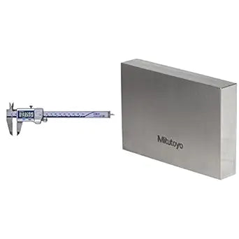 Mitutoyo Coolant Proof Digimatic Caliper and Gage Block Set