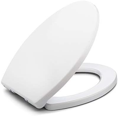 Heavy Duty Soft Close Elongated Toilet Seat for All Brands