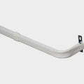 Adjustable Single Curtain Rod - Heavy Duty, Hardware Included
