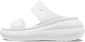Crocs Unisex Classic Crush Sandal - Comfortable Everyday Platform