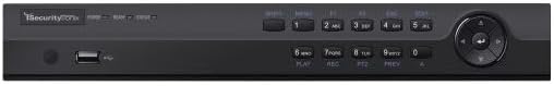Secure Your Space: 4CH 8MP 4K PoE NVR with 10TB SATA
