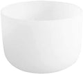 ENERGYSOUND 432Hz F Note Heart Chakra Frosted Quartz Bowl - Pure Tone