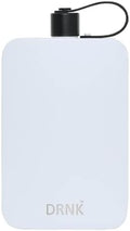 DRNK Steel Flat Water Bottle 17oz (500ml) - Slim, Leak Proof