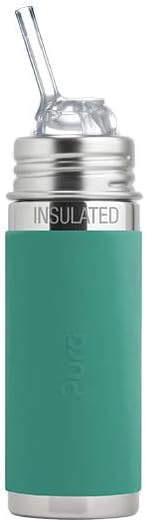 Pura Kiki 9oz Stainless Steel Insulated Bottle for Kids