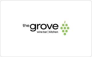 The Grove Wine Bar and Kitchen Gift Card for Food Lovers