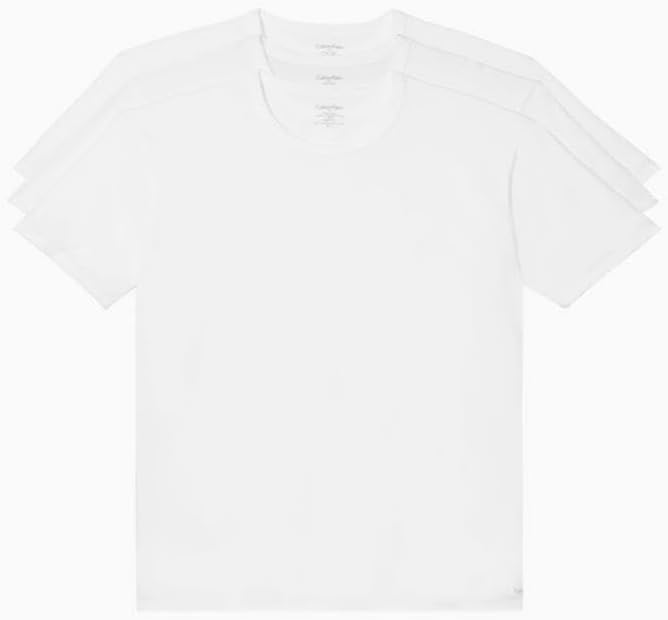 Calvin Klein Men's Cotton Stretch 3-Pack Undershirts for Comfort