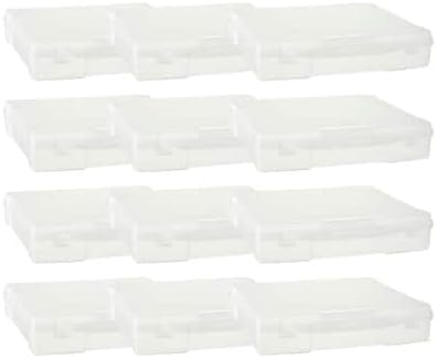12 x 12 Plastic Scrapbook Storage Case for Crafting Needs
