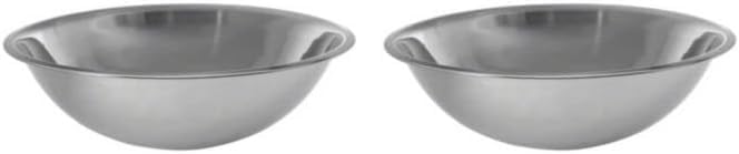 16 Quart Stainless Steel Mixing Bowl Set for Kitchen Essentials