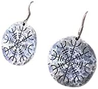 Viking Norse Protection Necklace Pendant - Aegishjalmur Amulet