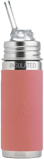 Pura Kiki 9oz Stainless Steel Insulated Bottle for Kids