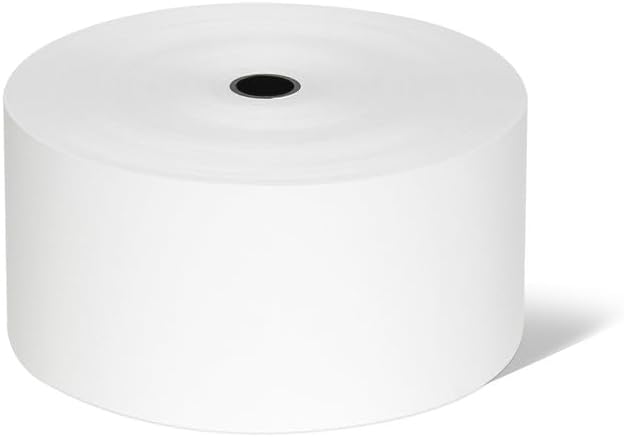 3-1/8in Thermal Receipt Paper Rolls for ATM Machines - 8 Pack