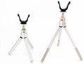 Pack of 2 Fishing Rod Holder Ice Foldable Telescopic Tripod - Portable