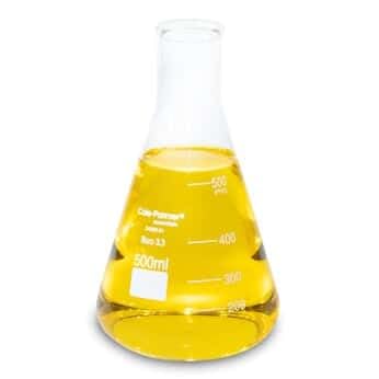 Graduated Glass Erlenmeyer Flasks, Heavy Rim, 500 mL, 8/Pk