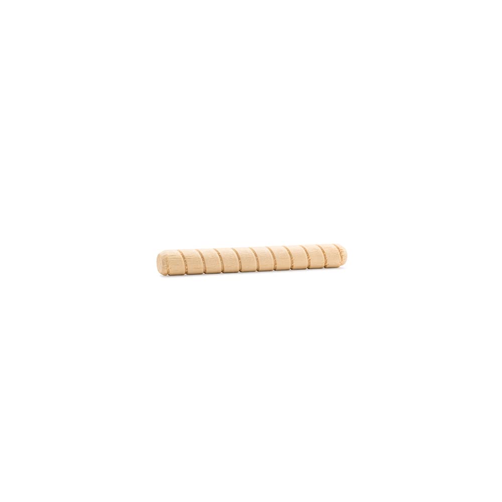 Wooden Dowel Pins 5/16 inch x 2 inch for Woodworking and Crafts