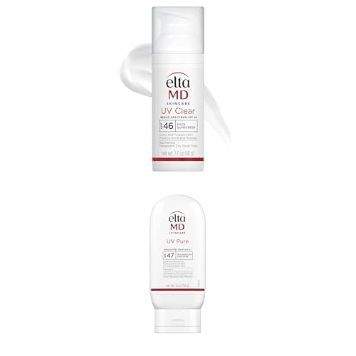 EltaMD UV Pure Face and Body Sunscreen, SPF 47 for All Ages