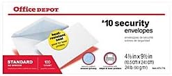Gummed Heat Resistant Seal Security Envelopes - Pack of 100