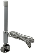 10in Stubby Fixed Mount VHF Marine Antenna - Compact 3dB Gain