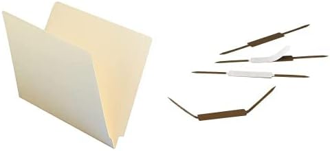 Smead Shelf-Master File Folders and Self-Adhesive Fasteners