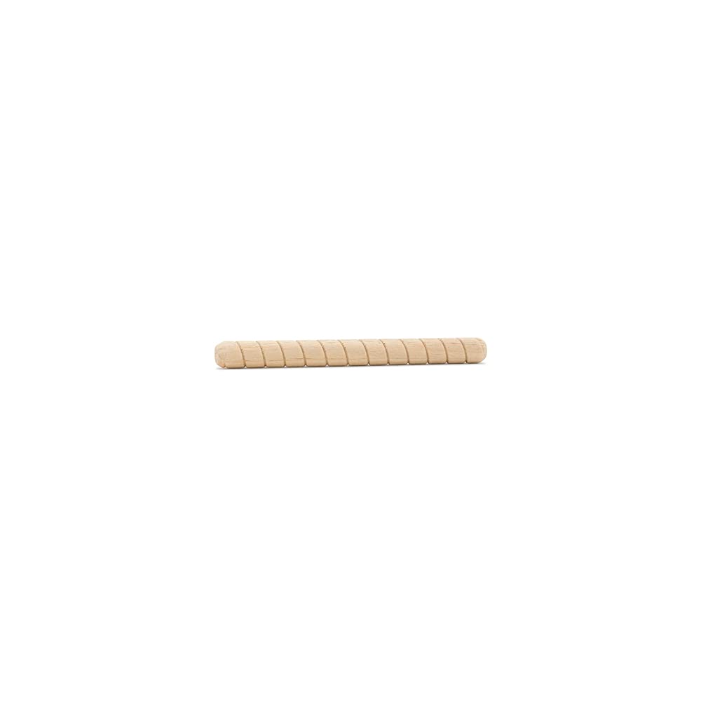 Wooden Dowel Pins 1/2 inch x 2 inch for Woodworking Projects