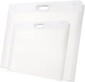 Plastic Art Portfolio Large and Small Set - Waterproof Carrying Case
