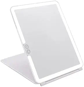 Large Travel Makeup Mirror with Lights for Perfect Makeup