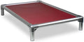 Kuranda Chewproof Bed 44in x 27in Burgundy - Heavy Duty Vinyl