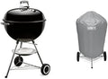 Weber Grill + Cover Kettle 22 in Charcoal Grill - Reliable Entry-Level