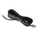 50FT Black Phone Line Cord RJ11 Male/Male - Pack of 5