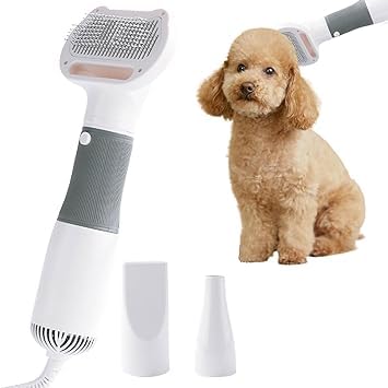 3-in-1 Pet Hair Dryer: Faster Drying