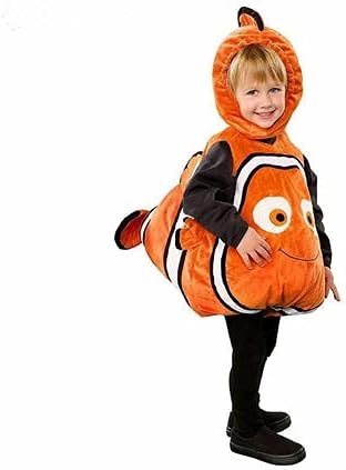 Quenny Children's Clown Fish Nemo Costume for Halloween Fun