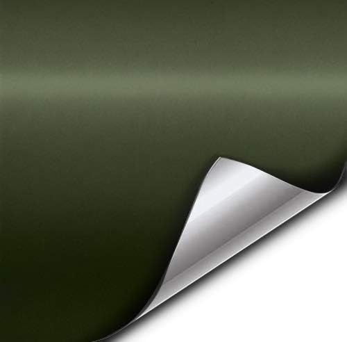 VViViD Matte Military Army Green Vinyl Wrap Roll for DIY Projects