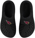FOCO Men's NFL Sherpa Lined Big Logo Clog - Warm, Supportive Slip-On