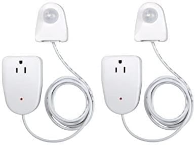 Westek Plug In Motion Sensor Outlet Light Control for Home Use