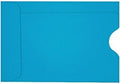 LUXPaper Credit Card Sleeves Pool Blue - Protective 250 Pack