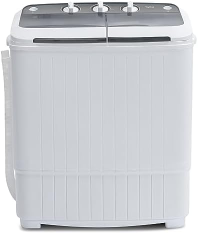 Compact Portable Washer/Dryer Combo - Wash & Spin Anywhere!