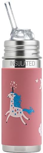 Pura Kiki 9oz Stainless Steel Insulated Bottle for Kids