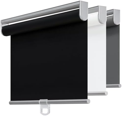 Cordless Blackout Roller Shades for Windows - UV Protection