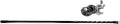 4 ft 500 Watt CB Radio Antenna Kit with Mirror Mount - Durable Fit
