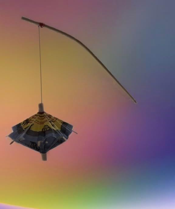 Tiki Lantern Umbrella - Illuminate Your Cocktails!