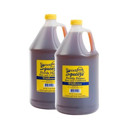 Buzzn Bee Raw Florida Honey - Pure, Unfiltered Wildflower Delight