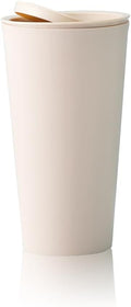 Car Trash Can with Lid - Mini Leakproof 400ML Car Trash Bin